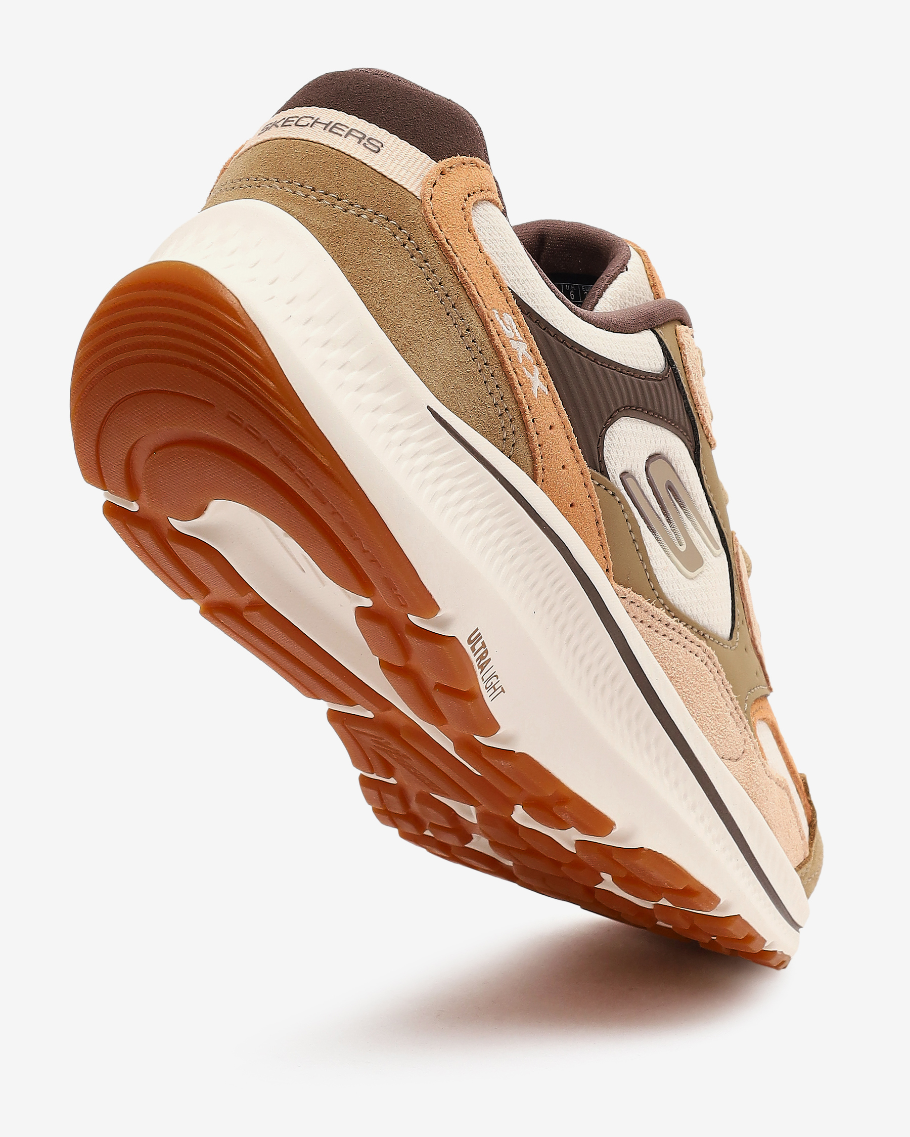Skechers Go Run Consistent 2.0 Retro Stride Kadın Kahverengi